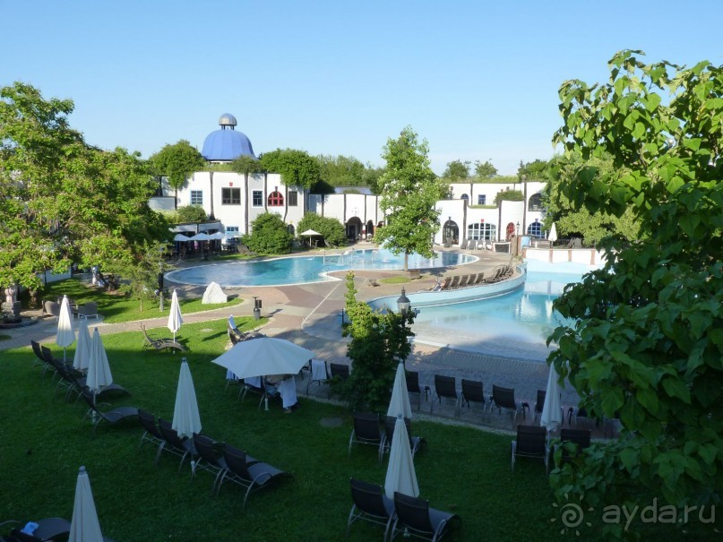 Очаровательное времяпрепровождение. Отель на любой сезон. Rogner Bad Blumau. 