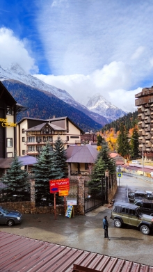 Осенний отдых в Домбае