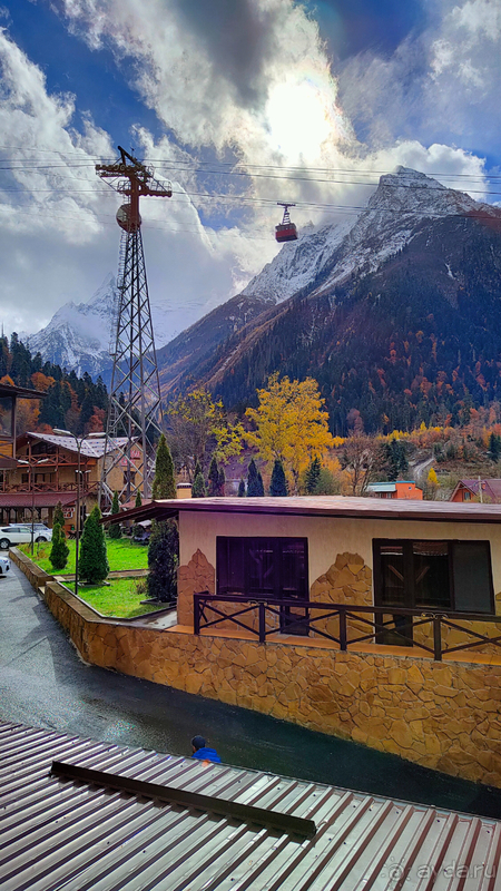 Осенний отдых в Домбае