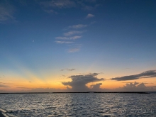 Первый раз на Мальдивах.