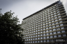 Остановилась на несколько дней, когда летела из другой страны