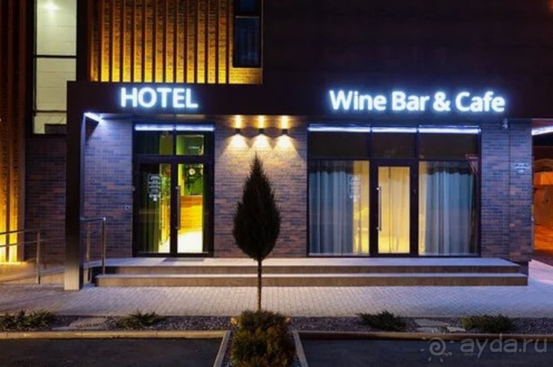 Современный отель с невероятным интером