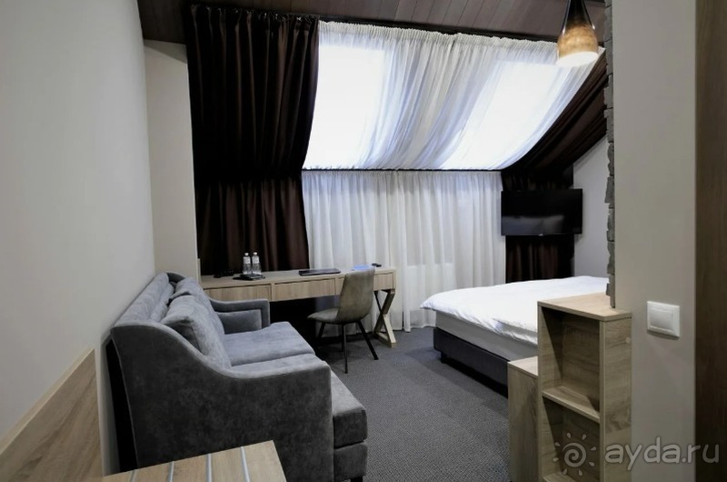 Современный отель с невероятным интером