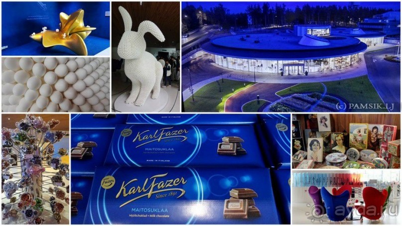 Шоколадная империя Карла Фацера и Выставочный Центр Fazer Experience