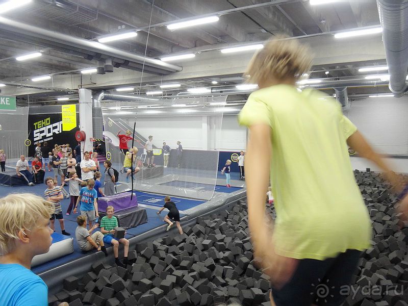 Приключения в СУПЕР ПАРКЕ ВАНТАА (Super Park Vantaa) в Хельсинки