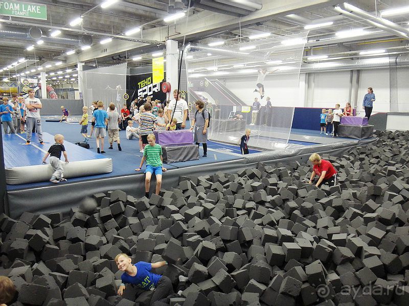 Приключения в СУПЕР ПАРКЕ ВАНТАА (Super Park Vantaa) в Хельсинки