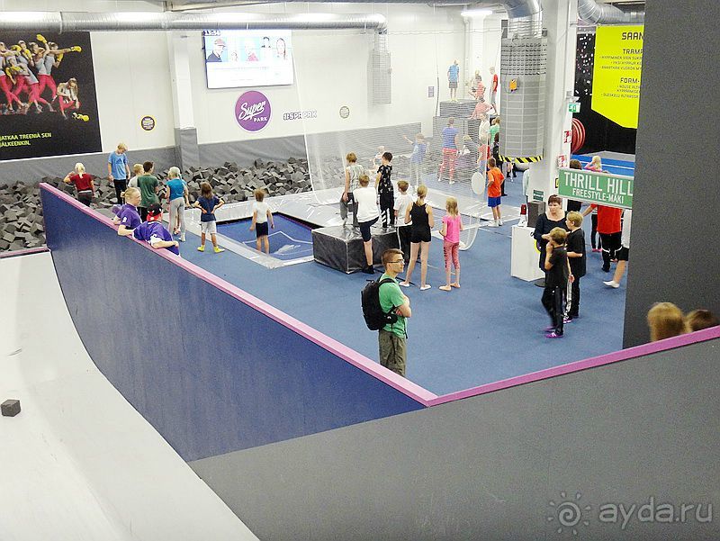 Приключения в СУПЕР ПАРКЕ ВАНТАА (Super Park Vantaa) в Хельсинки