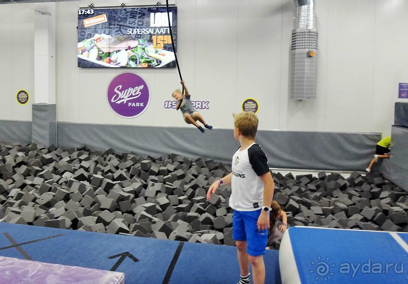 Приключения в СУПЕР ПАРКЕ ВАНТАА (Super Park Vantaa) в Хельсинки