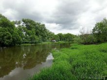 Подмосковный Нотр-Дам - Церковь Знамения в Дубровицах /Подвесной мост в Лемешево