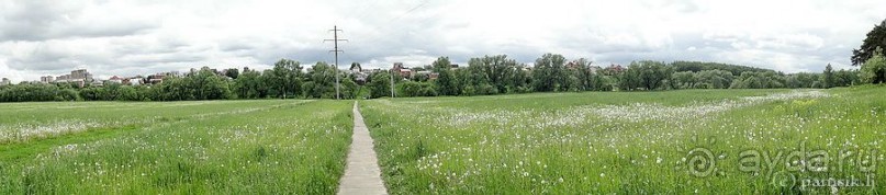 Подмосковный Нотр-Дам - Церковь Знамения в Дубровицах /Подвесной мост в Лемешево