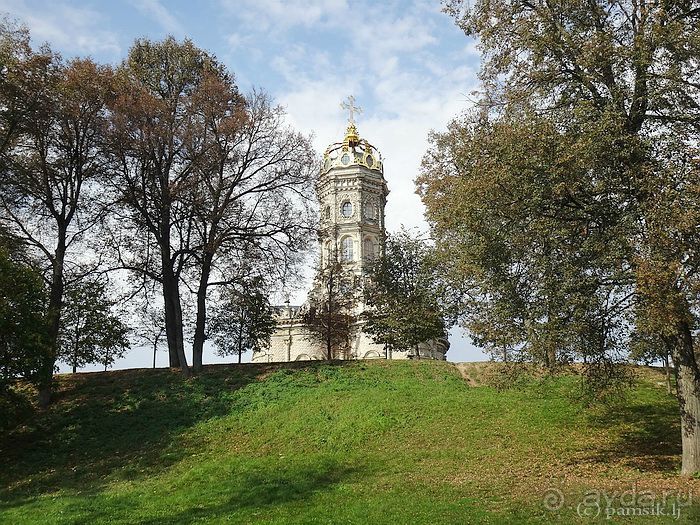 Подмосковный Нотр-Дам - Церковь Знамения в Дубровицах /Подвесной мост в Лемешево