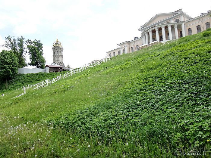Подмосковный Нотр-Дам - Церковь Знамения в Дубровицах /Подвесной мост в Лемешево