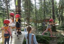 Верёвочный ПАРК ПРИКЛЮЧЕНИЙ KORKEE (Adventure Park Korkee) в Хельсинки