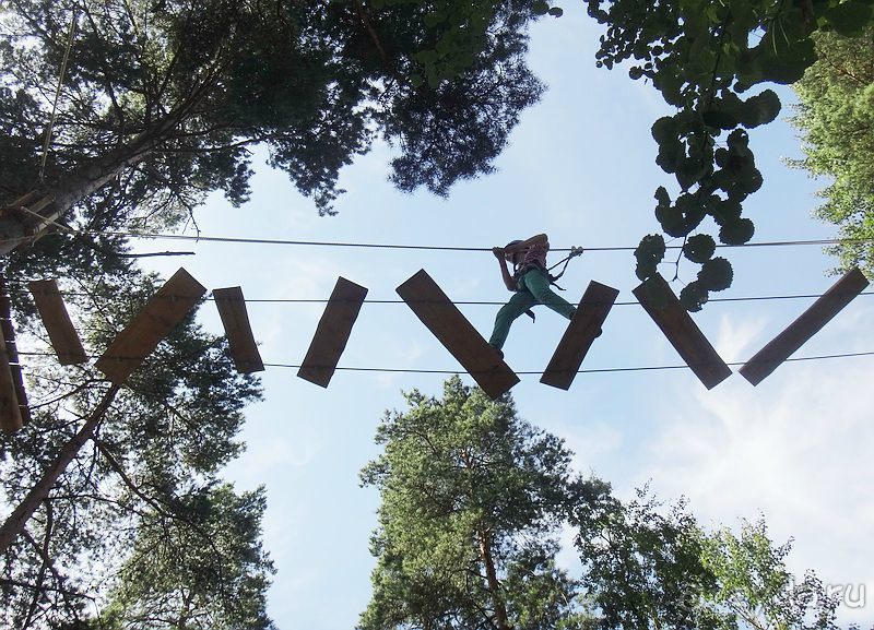 Верёвочный ПАРК ПРИКЛЮЧЕНИЙ KORKEE (Adventure Park Korkee) в Хельсинки