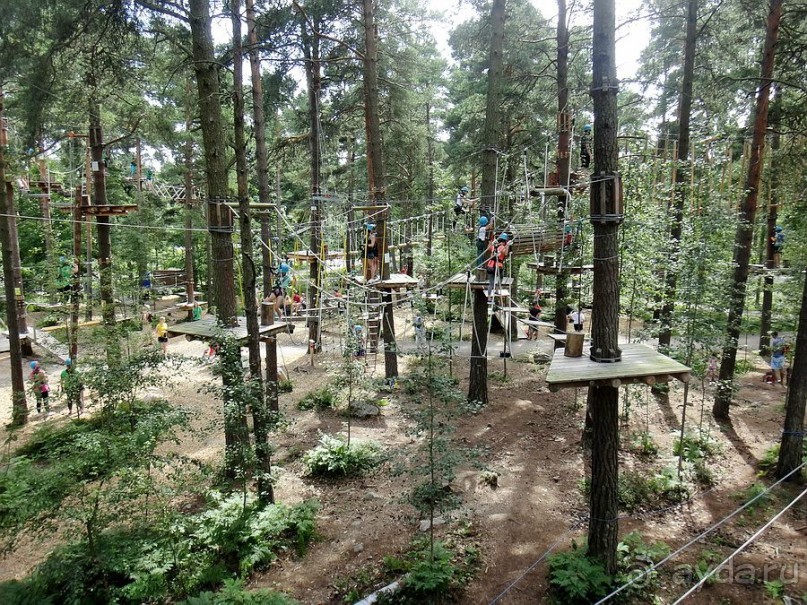 Верёвочный ПАРК ПРИКЛЮЧЕНИЙ KORKEE (Adventure Park Korkee) в Хельсинки