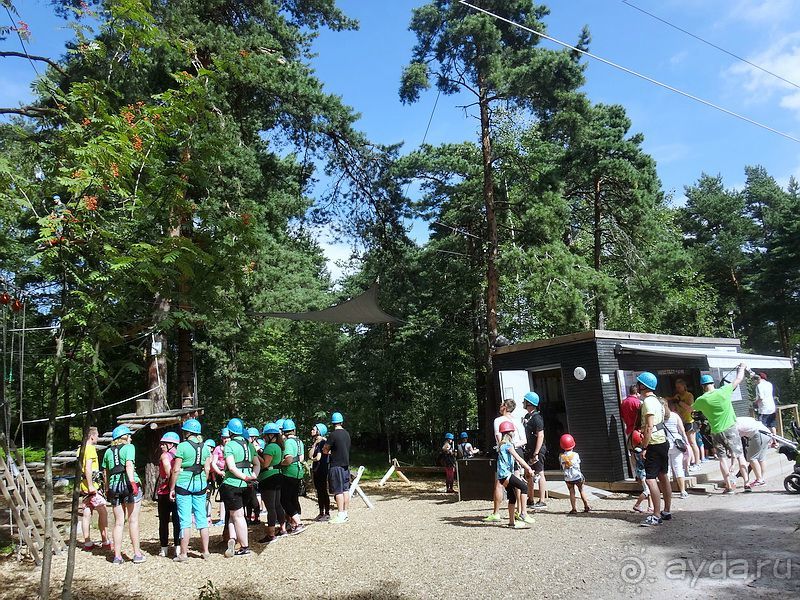 Верёвочный ПАРК ПРИКЛЮЧЕНИЙ KORKEE (Adventure Park Korkee) в Хельсинки