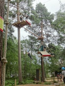 Верёвочный ПАРК ПРИКЛЮЧЕНИЙ KORKEE (Adventure Park Korkee) в Хельсинки