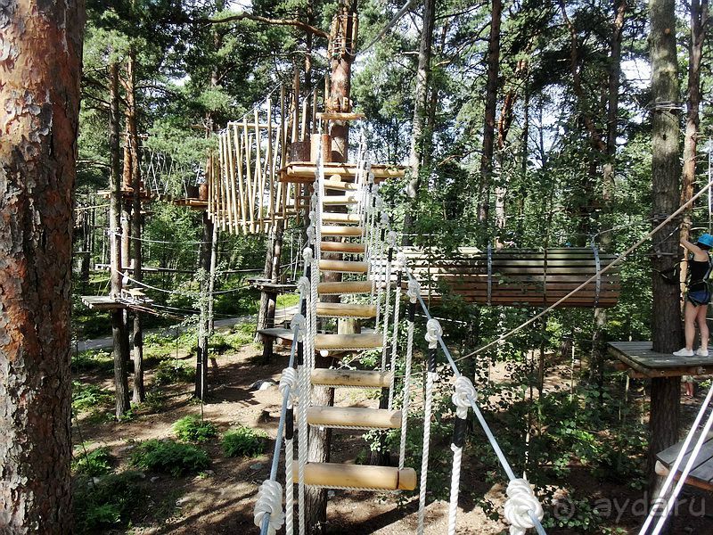 Верёвочный ПАРК ПРИКЛЮЧЕНИЙ KORKEE (Adventure Park Korkee) в Хельсинки