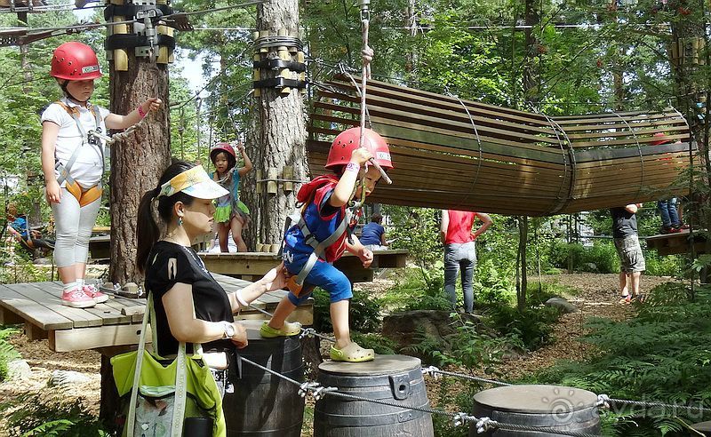 Верёвочный ПАРК ПРИКЛЮЧЕНИЙ KORKEE (Adventure Park Korkee) в Хельсинки