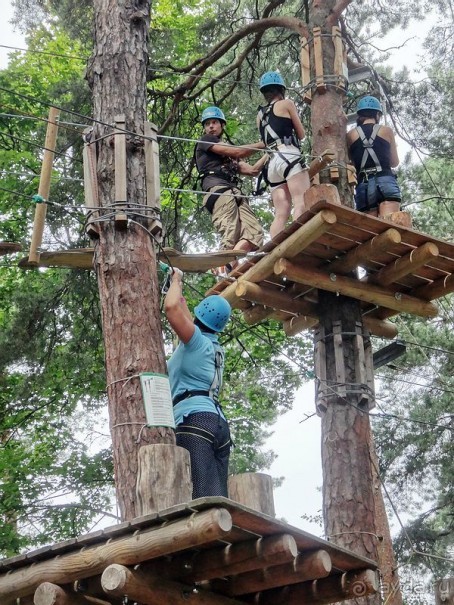 Верёвочный ПАРК ПРИКЛЮЧЕНИЙ KORKEE (Adventure Park Korkee) в Хельсинки