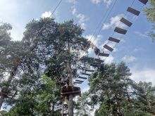 Верёвочный ПАРК ПРИКЛЮЧЕНИЙ KORKEE (Adventure Park Korkee) в Хельсинки
