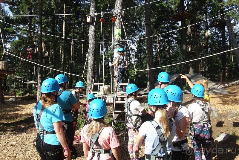 Верёвочный ПАРК ПРИКЛЮЧЕНИЙ KORKEE (Adventure Park Korkee) в Хельсинки