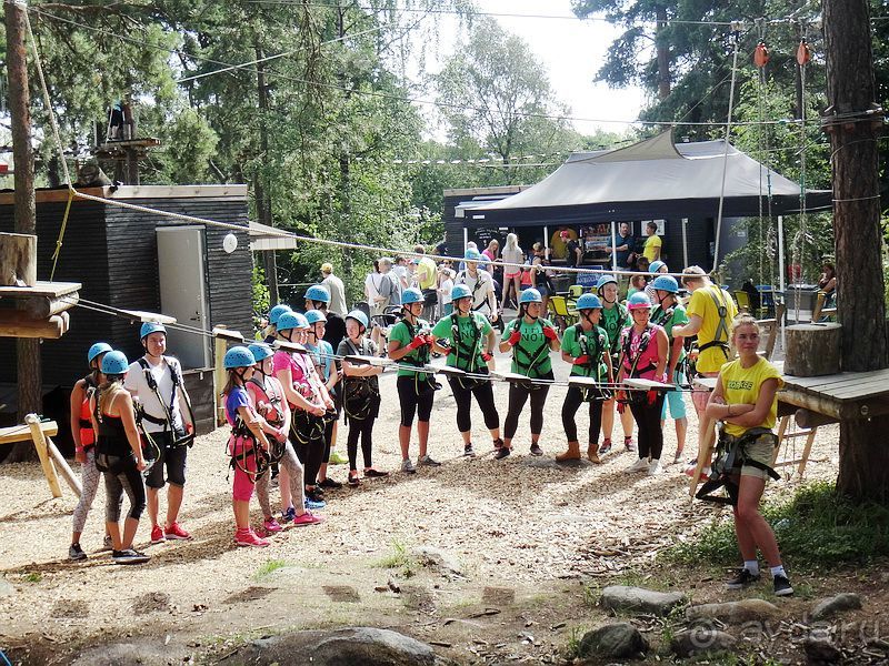 Верёвочный ПАРК ПРИКЛЮЧЕНИЙ KORKEE (Adventure Park Korkee) в Хельсинки