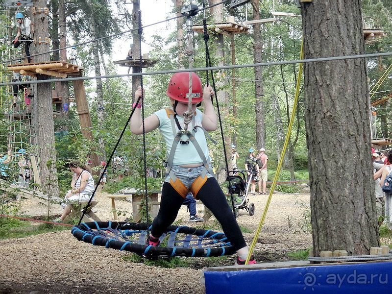 Верёвочный ПАРК ПРИКЛЮЧЕНИЙ KORKEE (Adventure Park Korkee) в Хельсинки
