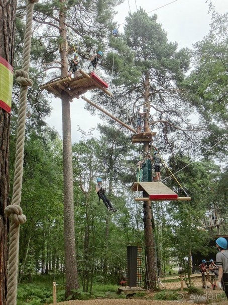Верёвочный ПАРК ПРИКЛЮЧЕНИЙ KORKEE (Adventure Park Korkee) в Хельсинки