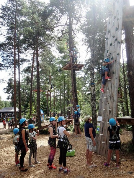 Верёвочный ПАРК ПРИКЛЮЧЕНИЙ KORKEE (Adventure Park Korkee) в Хельсинки