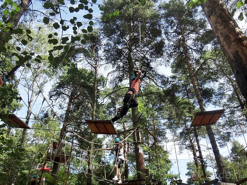Верёвочный ПАРК ПРИКЛЮЧЕНИЙ KORKEE (Adventure Park Korkee) в Хельсинки