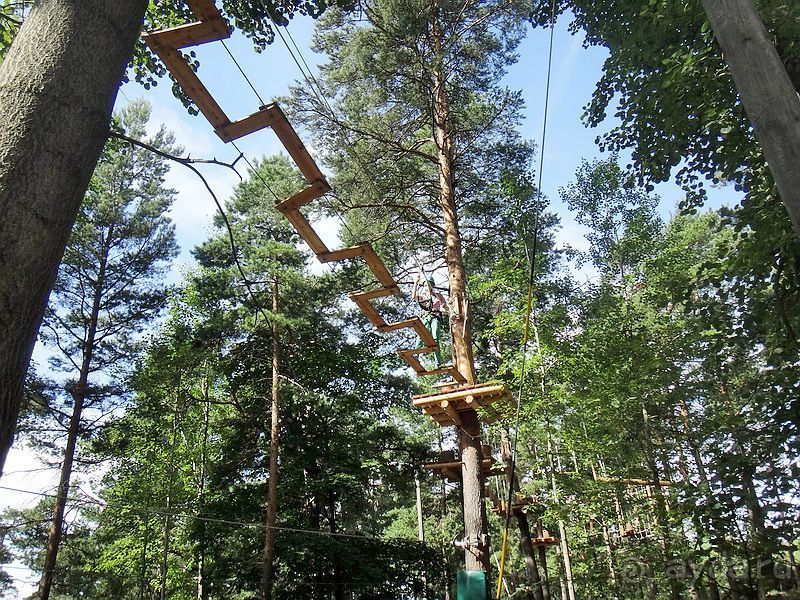 Верёвочный ПАРК ПРИКЛЮЧЕНИЙ KORKEE (Adventure Park Korkee) в Хельсинки