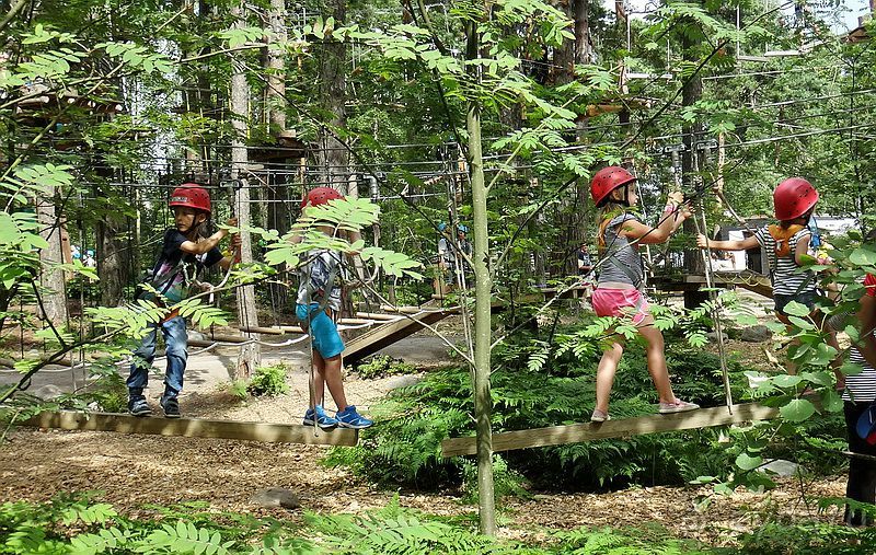Верёвочный ПАРК ПРИКЛЮЧЕНИЙ KORKEE (Adventure Park Korkee) в Хельсинки