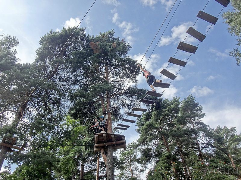 Верёвочный ПАРК ПРИКЛЮЧЕНИЙ KORKEE (Adventure Park Korkee) в Хельсинки