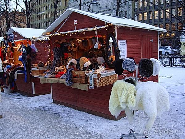 Хельсинки. Рождественская ярмарка