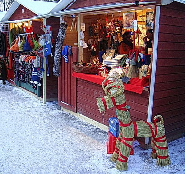 Хельсинки. Рождественская ярмарка