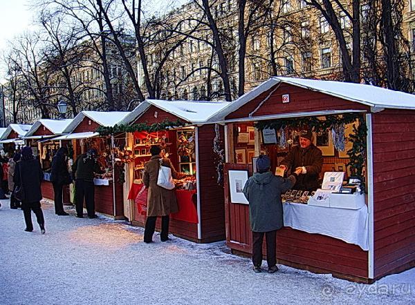 Хельсинки. Рождественская ярмарка