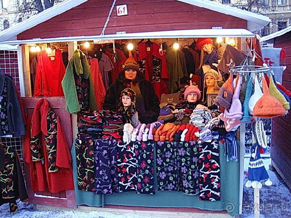 Хельсинки. Рождественская ярмарка