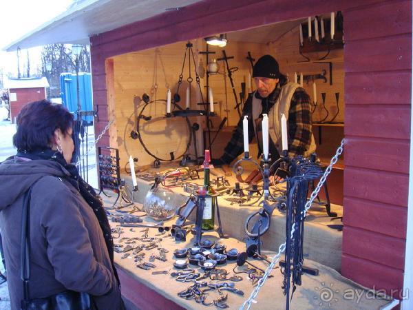 Хельсинки. Рождественская ярмарка