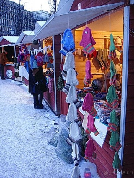 Хельсинки. Рождественская ярмарка