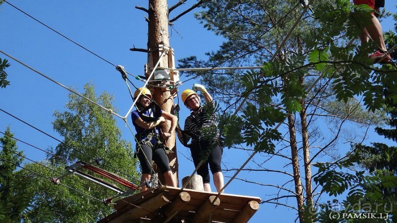 Верёвочный ПАРК ПРИКЛЮЧЕНИЙ KORKEE PALOHEINÄ (Adventure Park Korkee Paloheinä) 
