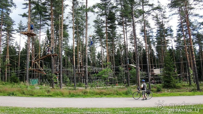 Верёвочный ПАРК ПРИКЛЮЧЕНИЙ KORKEE PALOHEINÄ (Adventure Park Korkee Paloheinä) 