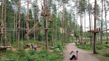 Верёвочный ПАРК ПРИКЛЮЧЕНИЙ KORKEE PALOHEINÄ (Adventure Park Korkee Paloheinä) 
