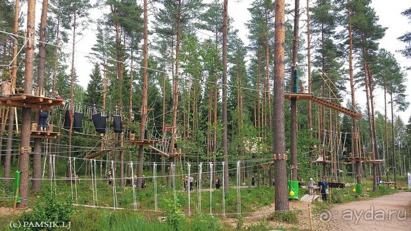 Верёвочный ПАРК ПРИКЛЮЧЕНИЙ KORKEE PALOHEINÄ (Adventure Park Korkee Paloheinä) 