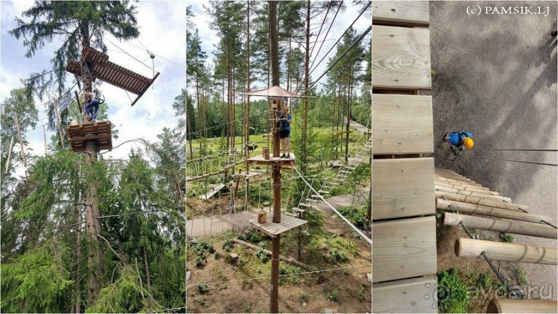 Верёвочный ПАРК ПРИКЛЮЧЕНИЙ KORKEE PALOHEINÄ (Adventure Park Korkee Paloheinä) 