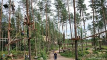 Верёвочный ПАРК ПРИКЛЮЧЕНИЙ KORKEE PALOHEINÄ (Adventure Park Korkee Paloheinä) 