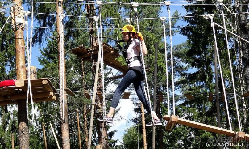 Верёвочный ПАРК ПРИКЛЮЧЕНИЙ KORKEE PALOHEINÄ (Adventure Park Korkee Paloheinä) 