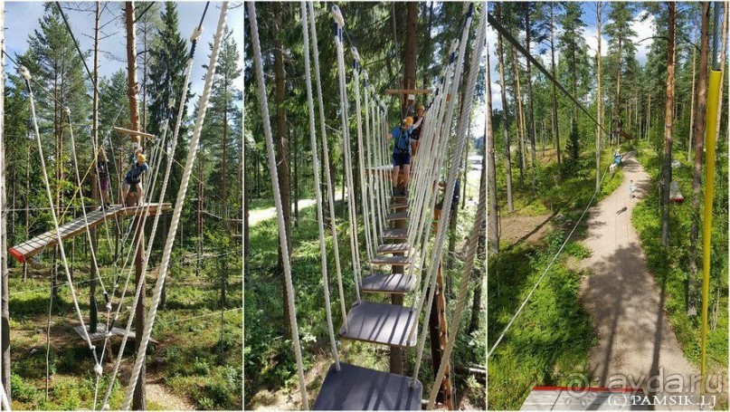 Верёвочный ПАРК ПРИКЛЮЧЕНИЙ KORKEE PALOHEINÄ (Adventure Park Korkee Paloheinä) 