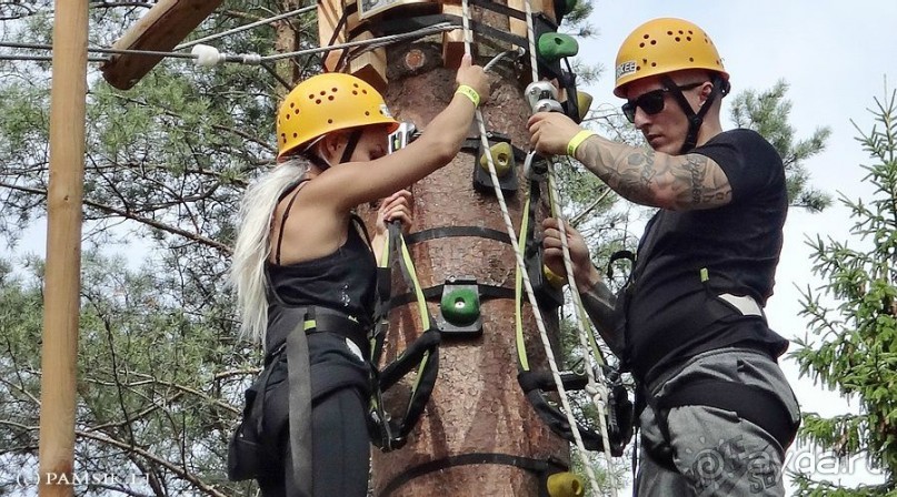 Верёвочный ПАРК ПРИКЛЮЧЕНИЙ KORKEE PALOHEINÄ (Adventure Park Korkee Paloheinä) 