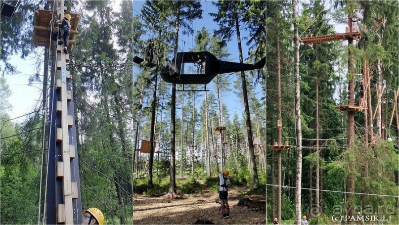 Верёвочный ПАРК ПРИКЛЮЧЕНИЙ KORKEE PALOHEINÄ (Adventure Park Korkee Paloheinä) 